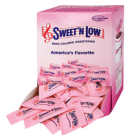Sweetener Packets, Sweet'N Low, Box Of 400 Packets