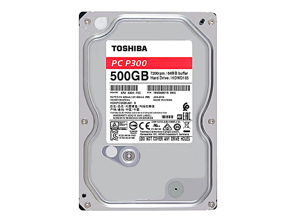 人気の P300 Toshiba 500 SATA600 SATA Internal 3.5 Drive Hard GB その他