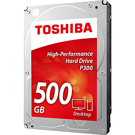 Toshiba P300 GB Drive 3.5 Internal SATA SATA600 2 Year Warranty - Office Depot