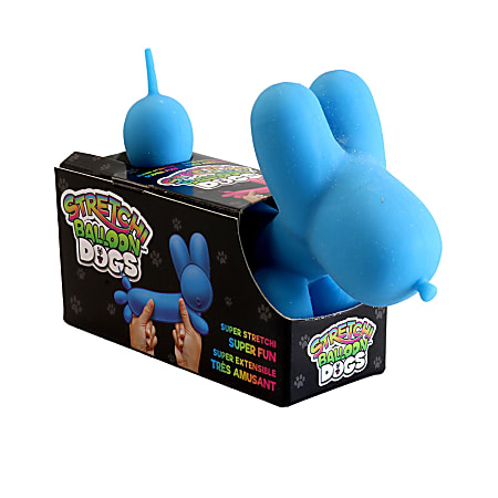 Incredible Novelties Stretchi Balloon Dog, 2-1/2”H x 1-7/16”W x 4-1/2”D