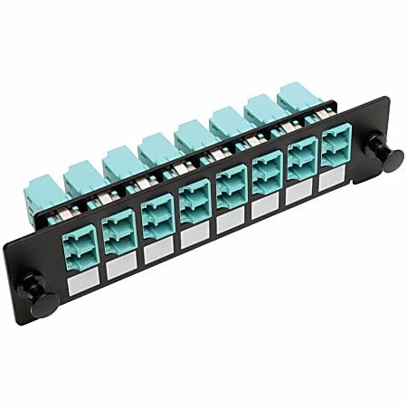 Tripp Lite® 8-Port Toolless Passthrough Fiber Patch Panel