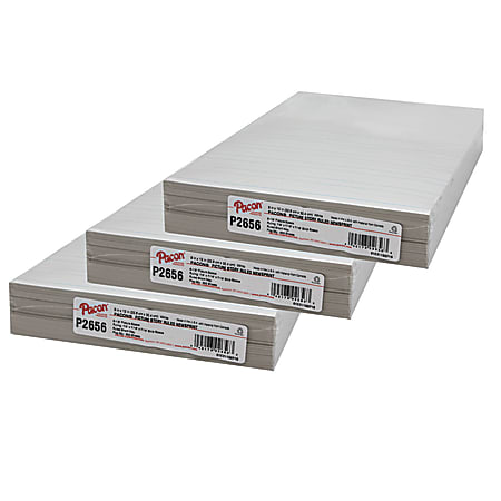 Pacon® Newsprint Handwriting Paper, 9" x 12", Ruled, White, 500 Sheets Per Pack, Set Of 3 Packs
