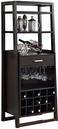 Monarch Specialties Christopher Home Bar, 60"H x 24"W