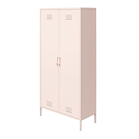 Ameriwood Home Mission District Tall 2 Door Metal Locker Cabinet