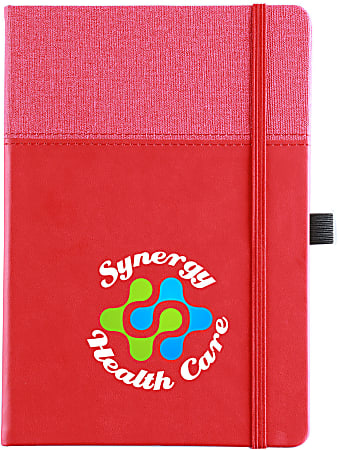 Custom Full-Color Newport Hard Cover Journal, 8-1/4"