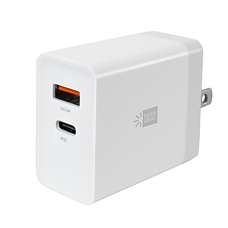 Bytech Case Logic Mobile Charger, 65W, White, CLPDW6105WT