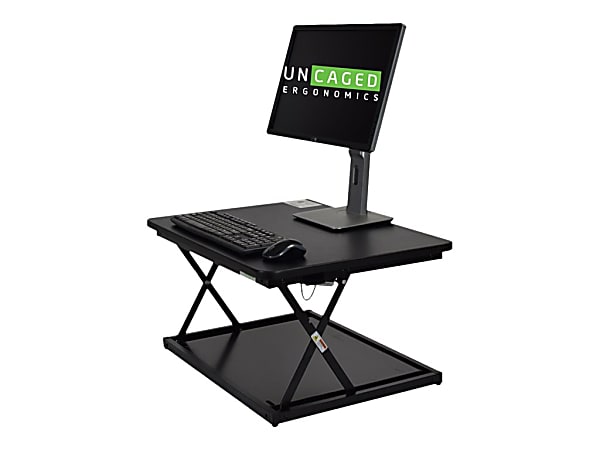 CHANGEdesk Mini black adjustable standing desk converter  - CDMMB
