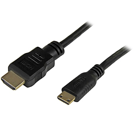 StarTech.com High-Speed HDMI Cable With Etherne, 1'