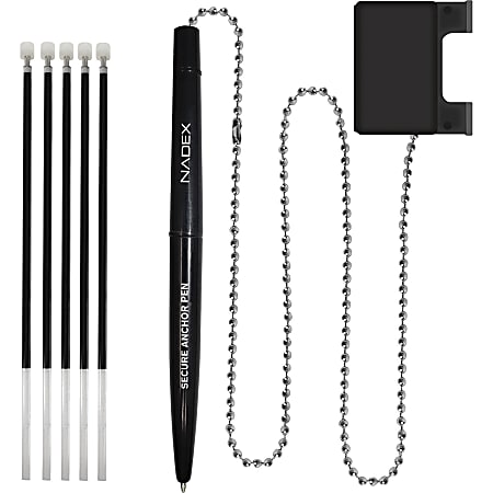 Nadex Coins Ball and Chain Security Pen Set