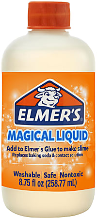 Elmers Glue Slime Magical Liquid Activator Solution 8.75 Fl. Oz