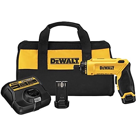 Dewalt 8V MAX Gyroscopic Screwdriver 2 Battery Kit