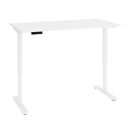 Bestar Viva Electric 60"W Standing Desk, White