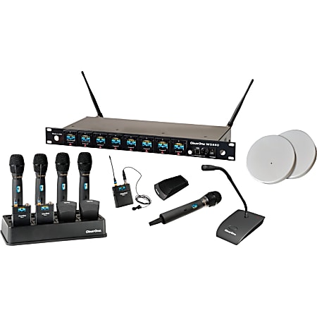 ClearOne WS880 Wireless Microphone System Receiver - 902 MHz to 926 MHz Operating Frequency