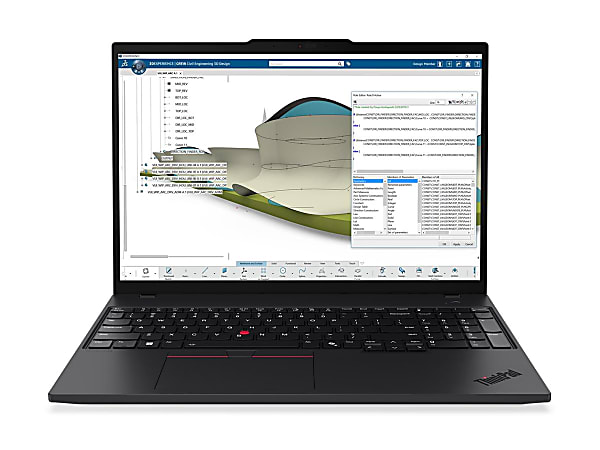 Lenovo ThinkPad P16s Gen 4 21QR0024US 16" Touchscreen Copilot+ PC Mobile Workstation, AMD Ryzen AI 7 PRO 350, 32 GB, 512 GB SSD, Black, Win 11 Pro