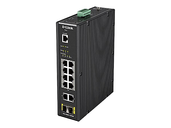 D-Link® Gigabit Smart Managed Industrial 12-Port PoE Switch