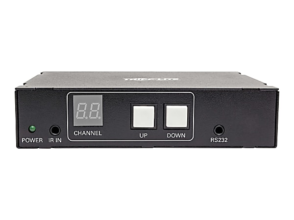 Tripp Lite DisplayPort to DVI/HDMI Over Cat5/6 Extender Kit 1080p@60Hz TAA - 1 Input Device - 1 Output Device - 328 ft Range - 2 x Network (RJ-45) - 1 x HDMI In - 1 x HDMI Out - DisplayPort - Full HD - 1920 x 1080