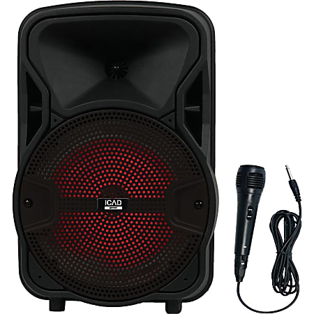 Gemini Sound GSX-L208BTB Portable Bluetooth Speaker System - Battery Rechargeable - USB