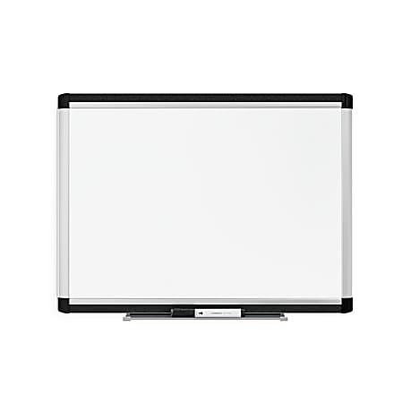 U Brands PINIT Magnetic Dry-Erase Board, 24" X 18", Silver Aluminum Frame, Actual Size 23" X 17" (2804U00-01)