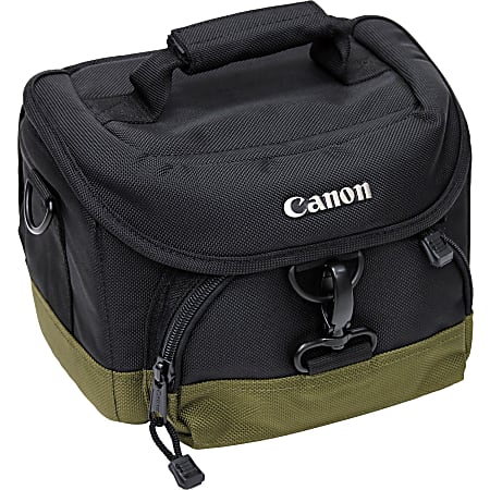 Canon 100-EG Custom Gadget Bag - 7" x 9.5" x 5.5" - Black, Olive