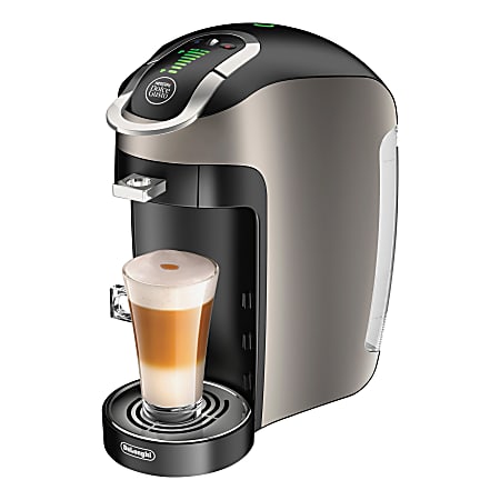 Nescafe Dolce Gusto Esperta 2 Espresso and Specialty Single Serve Coffee Maker 1.88 quartSingle serve Dolce Gusto PodCapsule Brand Metallic Silver Office Depot