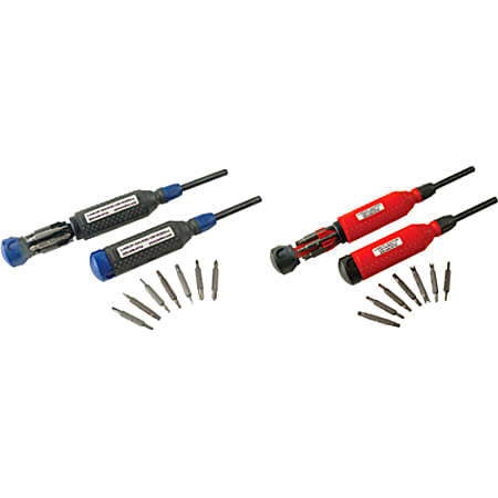 LSDI MegaPro S151 15-in-1 Standard Bit Screwdriver - Steel, Plastic - Non-slip Grip