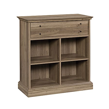 Sauder® Barrister Lane Entryway Storage With USB, 36"H x 34-7/16"W x 16-3/4"D, Salt Oak