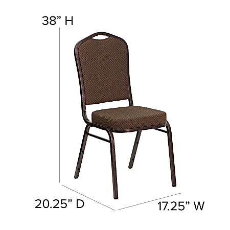 Flash Furniture HERCULES Series Crown Back Stacking Banquet Chair