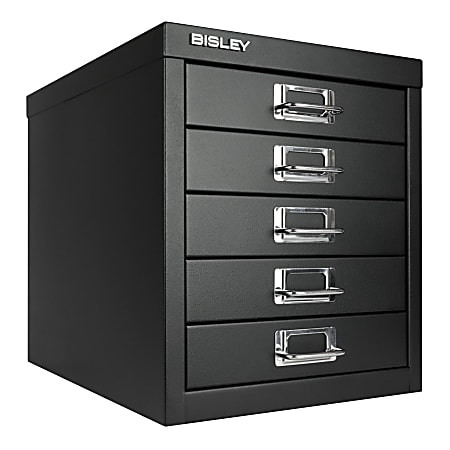 Bisley 5-Drawer Office/Study A4 File Cabinet