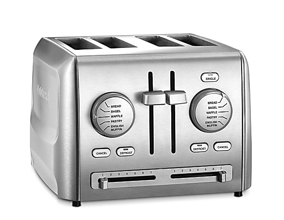 Cuisinart Custom Select 4-Slice Toaster, Stainless Steel