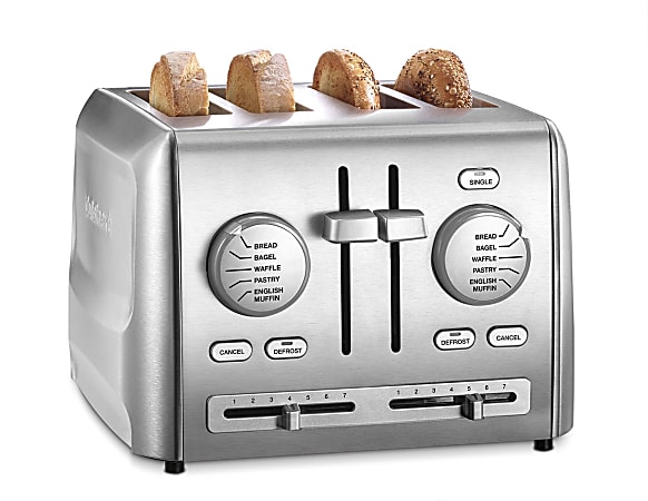 Cuisinart 2-Slice Black 1800-Watt Toaster in the Toasters department at