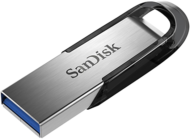 SanDisk iXpand Mobile Storage Flash Drive 128GB Silver - Office Depot