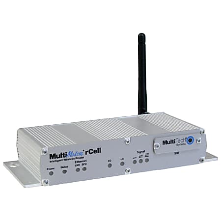 MultiTech MultiModem MTCBA-E1-EN2  Wireless Router - 3G - 1 x Antenna - 1 x Network Port - Fast Ethernet - Desktop, Panel-mountable