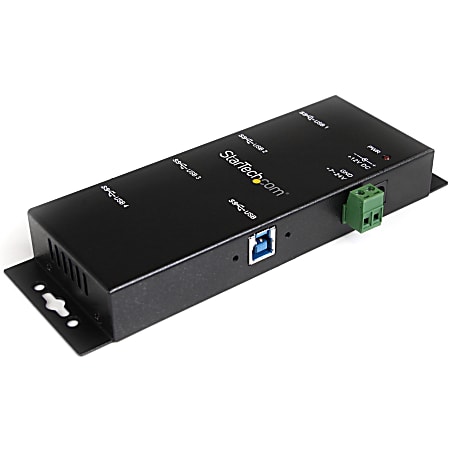 StarTech.com Mountable 4 Port Rugged Industrial SuperSpeed USB