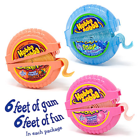 Hubba Bubba Bubble Tape Gum Original Bubble Gum