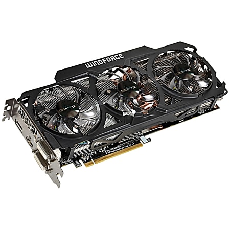 Gigabyte GV-R929OC-4GD Radeon R9 290 Graphic Card - 1.04 GHz Core - 4 GB GDDR5 SDRAM - PCI Express 3.0 - Dual Slot Space Required