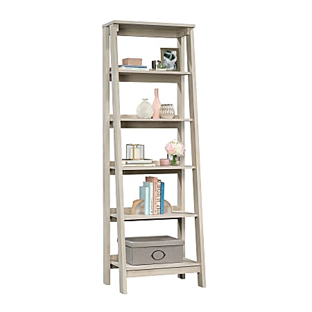 Trestle 3 shop shelf bookcase white