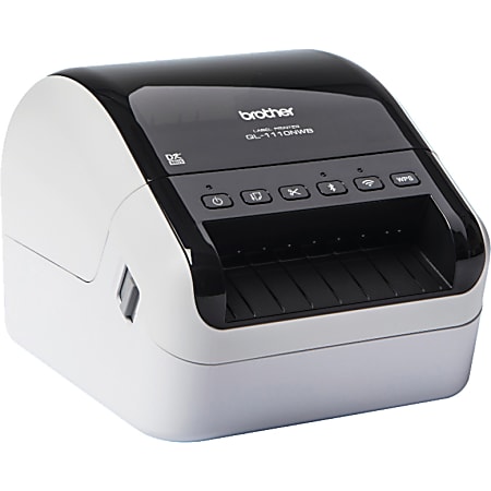 Brother P-Touch QL1110NWBZG1 Imprimantes d'étiquettes QL1110NWB  USB/WLAN/LAN/Airprint : : Fournitures de bureau