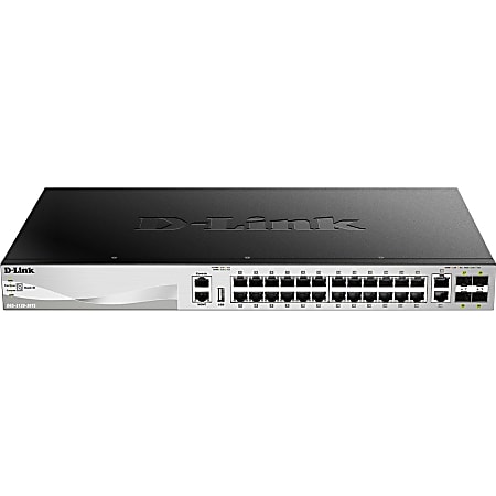 D-Link DGS-3130-30TS Ethernet Switch - 26 Ports -