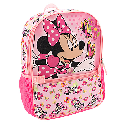 Accessory Innovations 5 Piece Kids Licensed Backpack Set Minnie