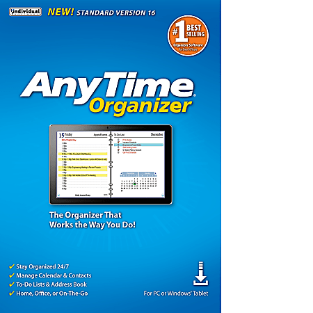 AnyTime® Organizer Standard 16, Download