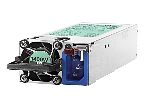 HPE Platinum Plus - Power supply - hot-plug / redundant (plug-in module) - Flex Slot - 80 PLUS Platinum - AC 200-240 V - 1400 Watt - 1583 VA