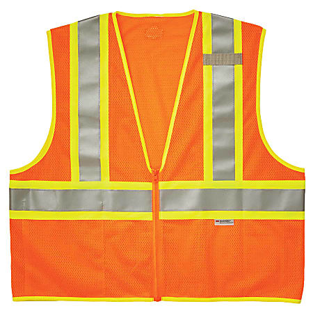 Ergodyne GloWear® Safety Vest, 2-Tone 8230Z, Type R Class 2, 4X/5X, Orange