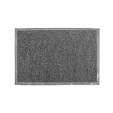 Floortex® Doortex® Twistermat Indoor Entrance Mat, 20" x 32", Storm Gray