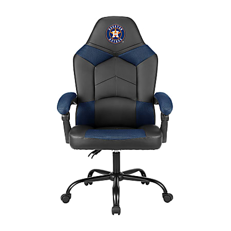 Imperial MLB Adjustable Oversized Vinyl High-Back Office Task Chair, Houston Astros