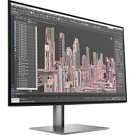 HP Z27u G3 27" Class WQHD LCD Monitor - 16:9 - Black - 27" Viewable - In-plane Switching (IPS) Technology - 1B9X2AAABA