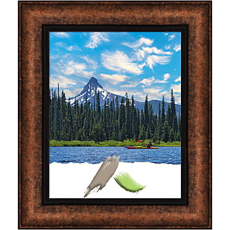 Amanti Art Picture Frame, 23" x 27", Matted For 16" x 20", Vogue Bronze