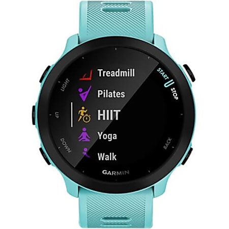 Garmin　ForeAthlete 55 Aqua Garmin Forerunner 55 Smart GPS Running Watch, Daily Suggested
