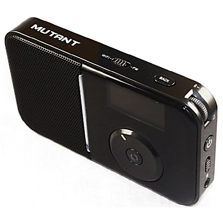 Mutant MIG-PIR Internet Radio - Wireless LAN - Charcoal