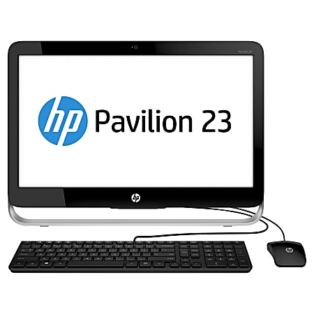 HP Pavilion 23-g100 23-g116 All-in-One Computer - Intel Pentium G3220T 2.60 GHz - 4 GB DDR3L SDRAM - 500 GB HDD - 23" 1920 x 1080 - Windows 8.1 64-bit - Desktop - Refurbished