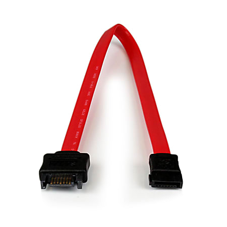 StarTech.com 0.3m SATA Extension Cable - Extend SATA Data Connections by up to 30cm (12in) - 30cm 7 pin sata extension - 7 pin sata extension cable - 7 pin sata extension cord